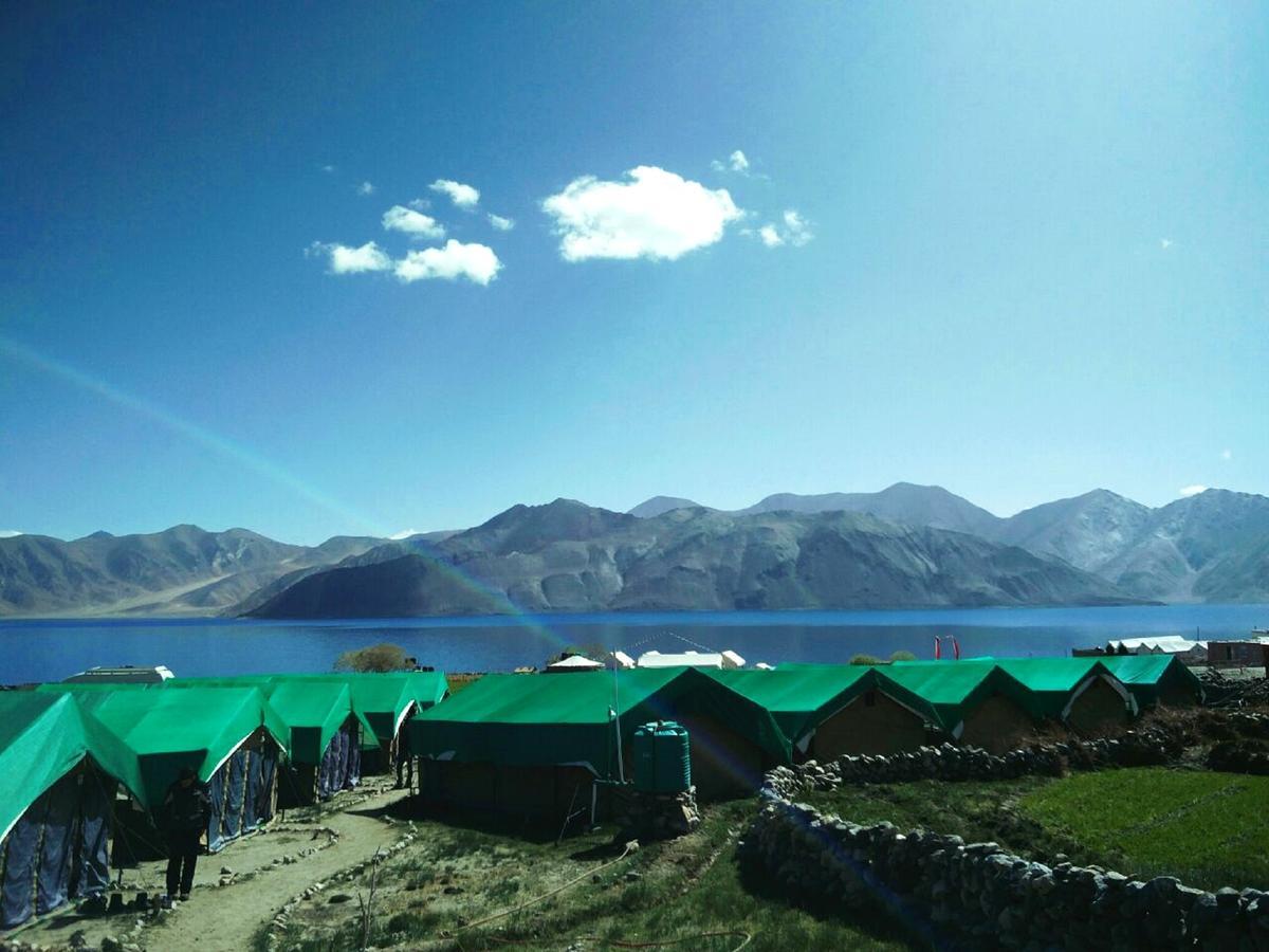 Pangong Delight Camps And Cottages Spangmik Kültér fotó