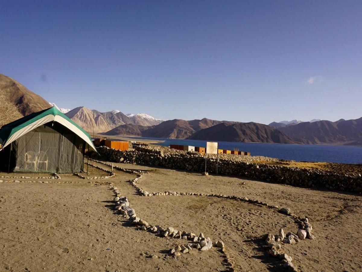 Pangong Delight Camps And Cottages Spangmik Kültér fotó