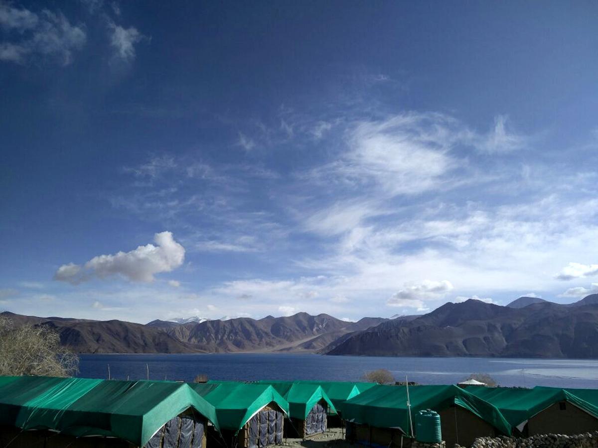 Pangong Delight Camps And Cottages Spangmik Kültér fotó