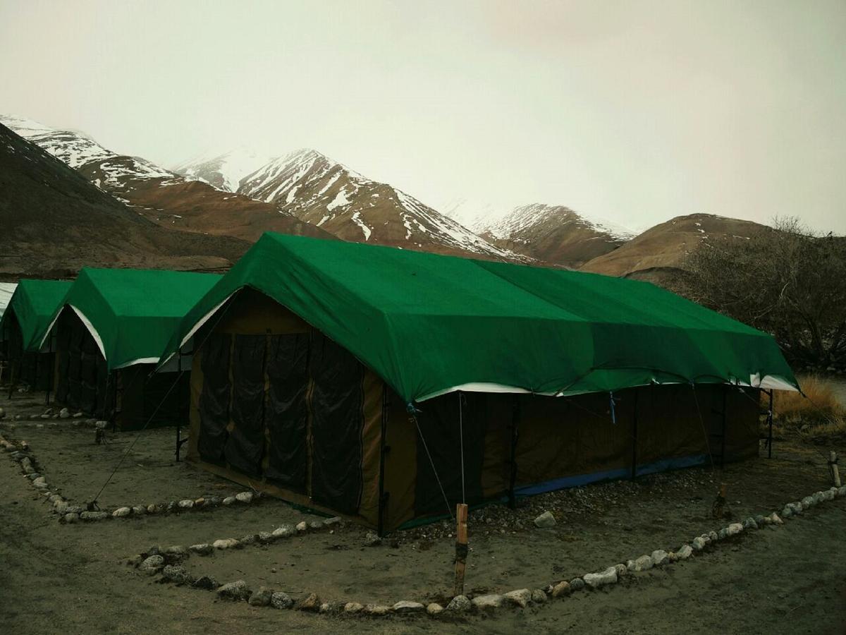 Pangong Delight Camps And Cottages Spangmik Kültér fotó