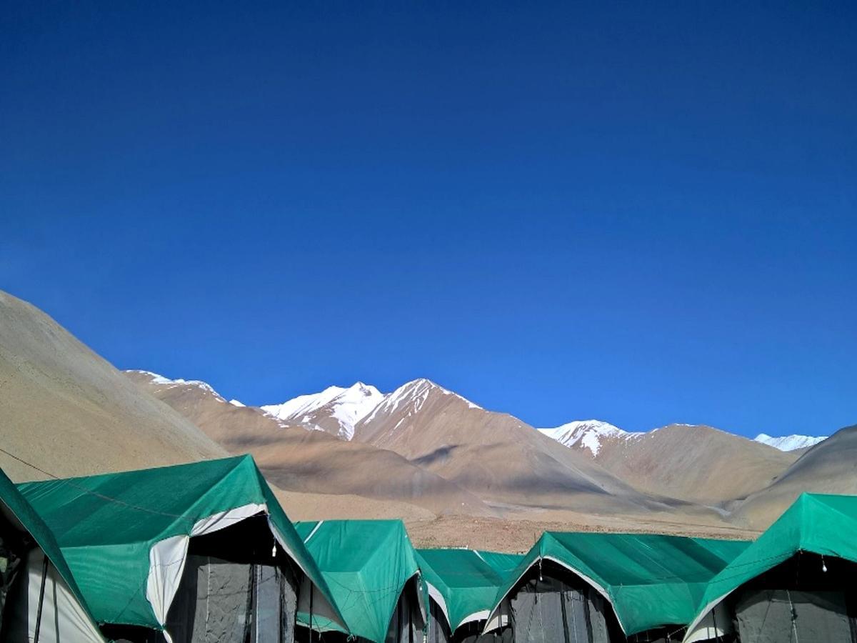Pangong Delight Camps And Cottages Spangmik Kültér fotó