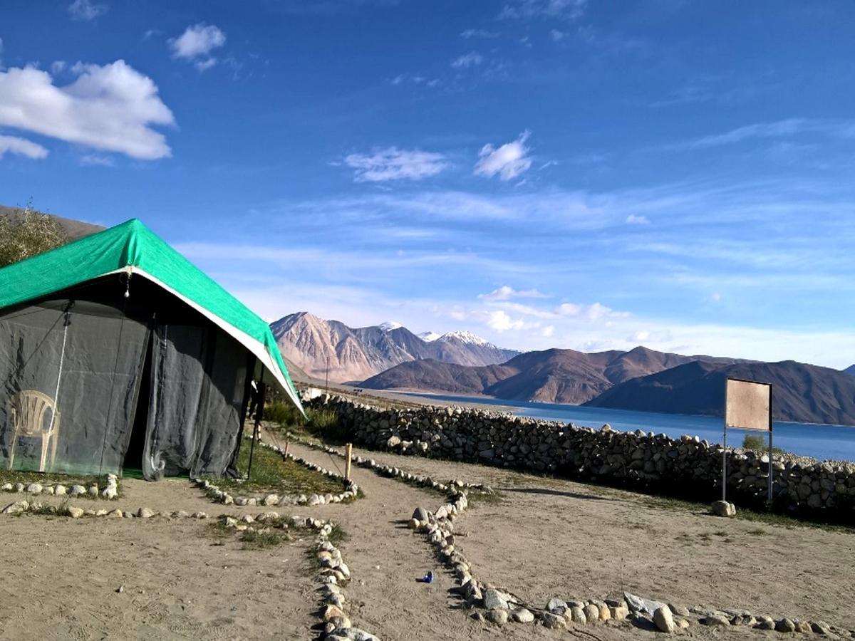 Pangong Delight Camps And Cottages Spangmik Kültér fotó