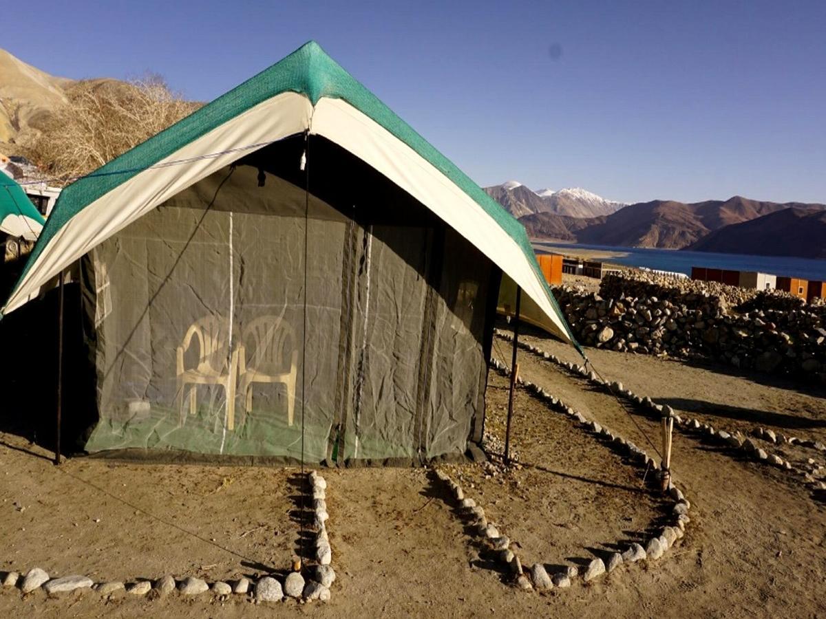 Pangong Delight Camps And Cottages Spangmik Kültér fotó